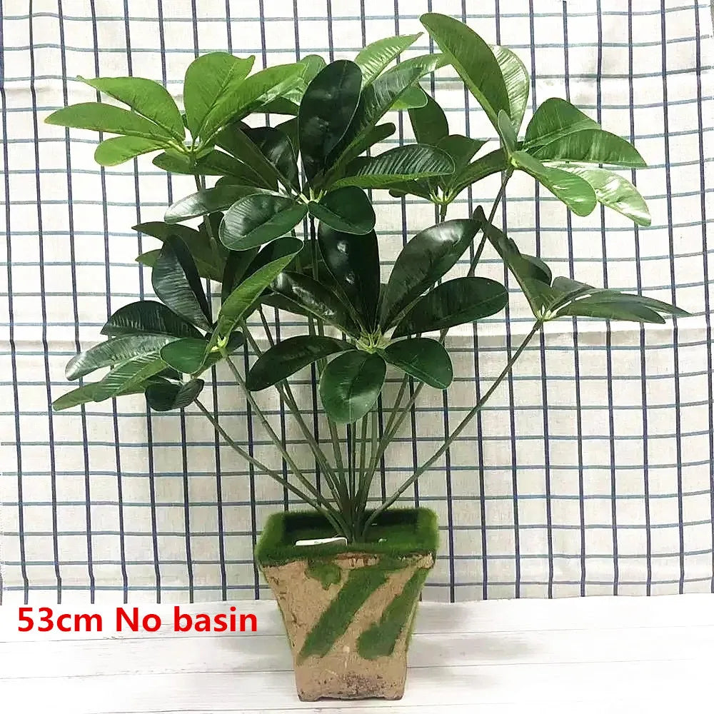 Artificial Plant Green Fake Banyan Tree Simulated Palm Tree Indoor And Outdoor Beautification Hotel Office Balcony Home Decor