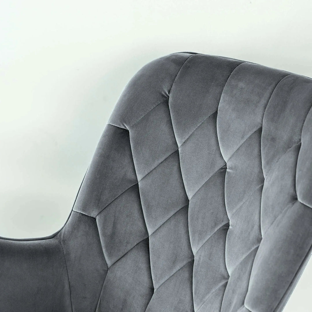 Hannah Mid Century Modern Rocking Chair