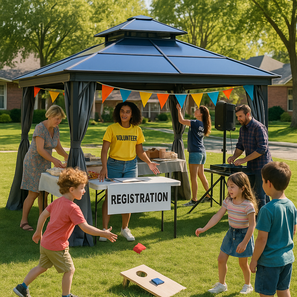 Hardtop Gazebo Canopy