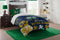 Notre Dame Fighting Irish Official Hexagon Twin Comforter Set - NCAA Licensed Geometric Team Bedding Collection