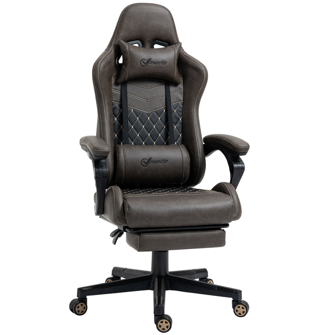 High Back Brown Office Chair
