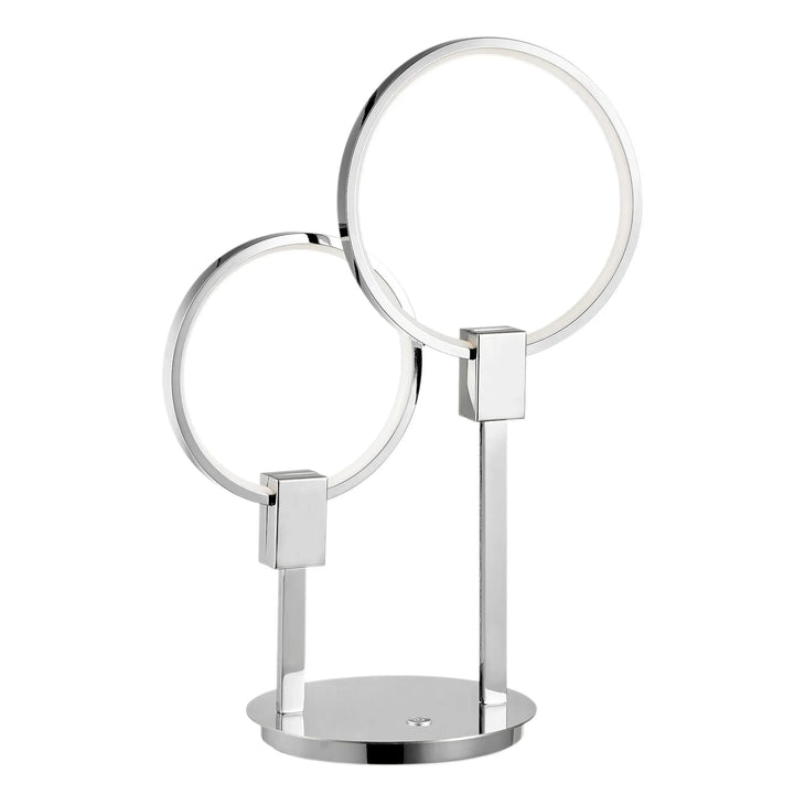 Hong Kong LED Tall Table Lamp Chrome