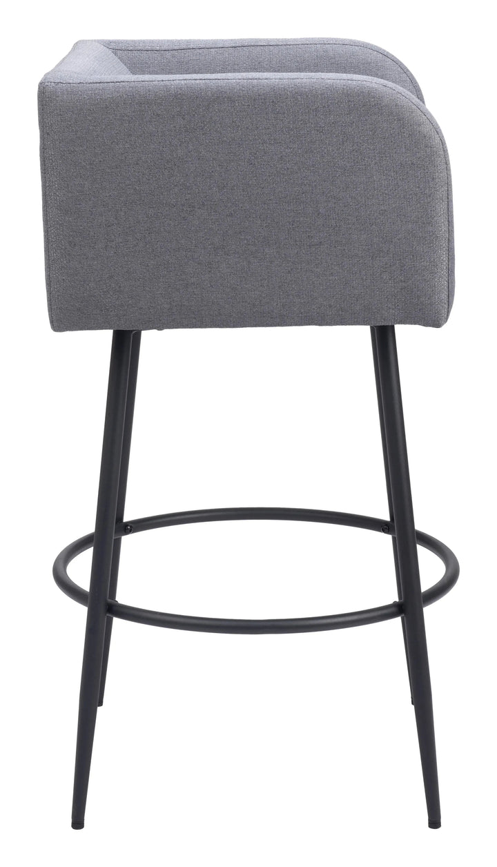 Horbat Barstool Gray