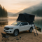 Premium ILANDER Lite Cruiser 120cm Rooftop Tent - Lightweight Aluminum Overland Car Camping Shelter for Adventure Travel