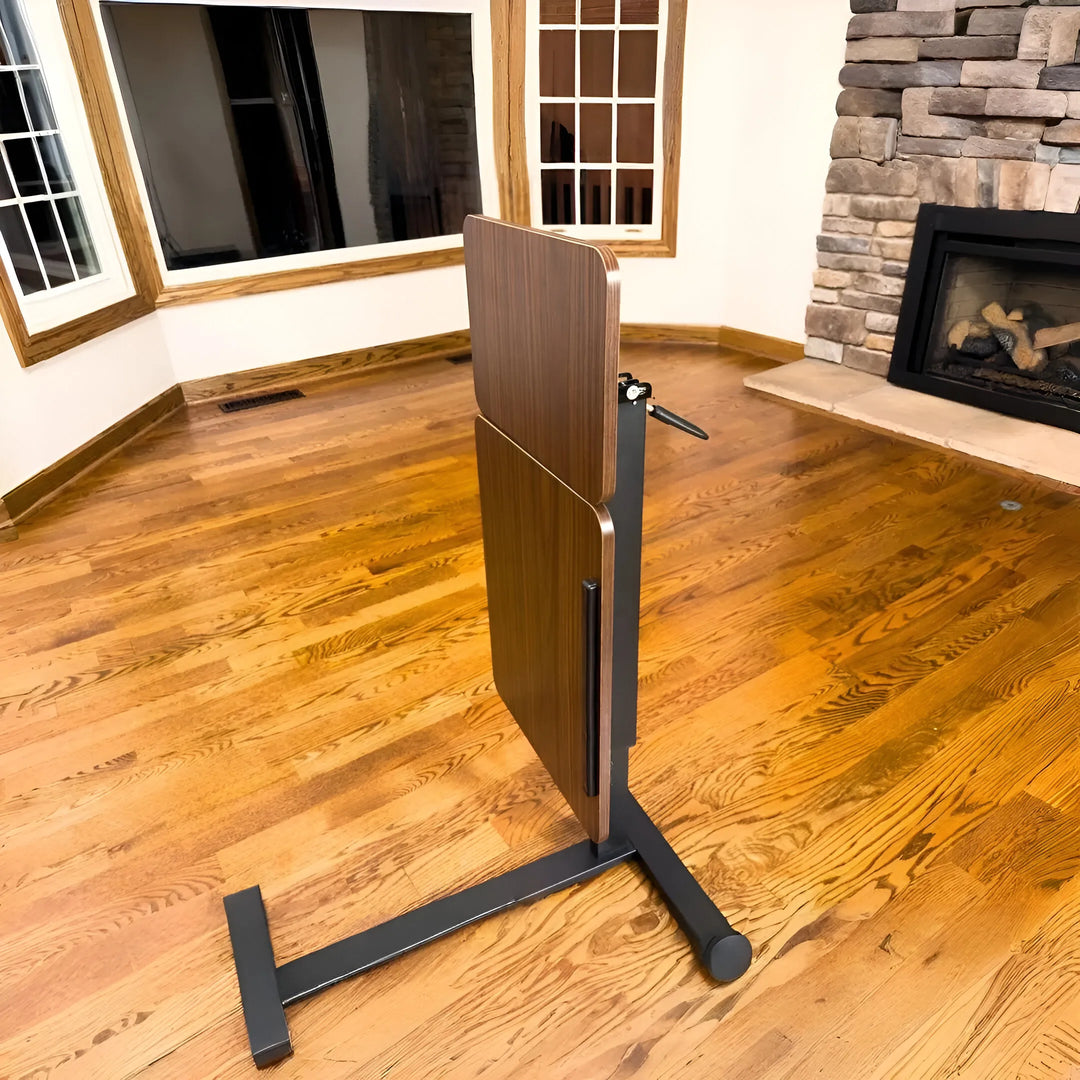 Adjustable Overbed Laptop Table – Rolling Bedside Desk with Tilt & Height Control | Trufairs