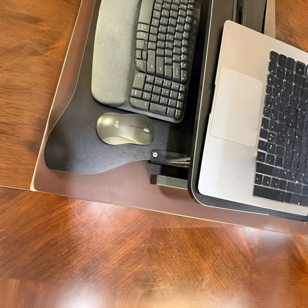 Sit-to-Stand Desk Converter – Adjustable Height Standing Desk Riser with Spacious 31.5" Work Area | Trufairs