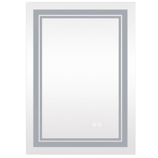 7 Size LED Bathroom Mirror Wall Mounted Vanity Mirror Anti-Fog Mirror Dimmable Lights with Touch Switch(Horizontal/Vertical)