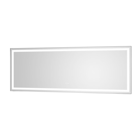 (ONLY FOR PICKUP) 96in. W x 36 in. H Super Bright Led Bathroom Mirror with Lights; Metal Frame Mirror Wall Mounted Lighted Vanity Mirrors for Wall; Anti Fog Dimmable Led Mirror for Makeup