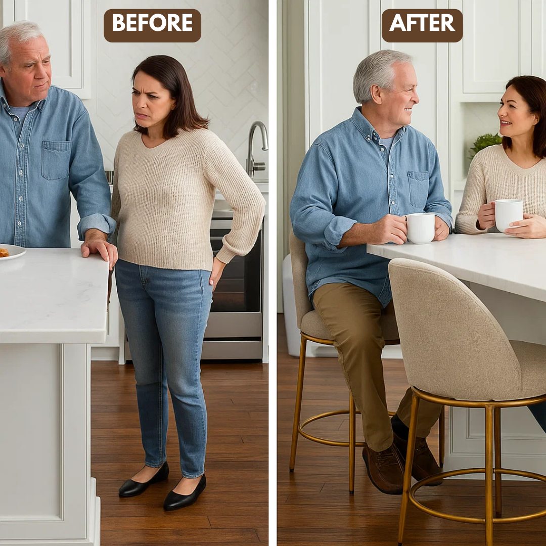Modern Swivel Counter Stool – Elegant Comfort Seating | Counter Furniture | Trufairs