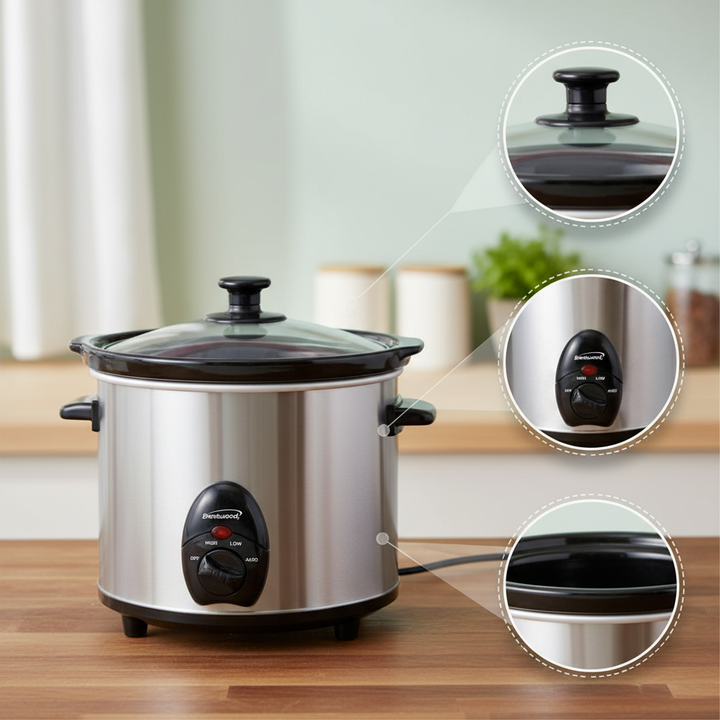 Brentwood 3 QT Slow Cooker