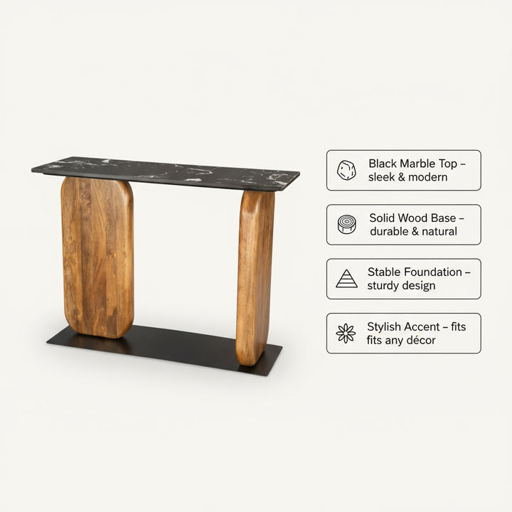 Pemba Console Table Multicolor