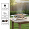 3 In 1 Foldable Charcoal Grill Fire Pit Slow Cooker 2-3 People Portable Camping Grill Stainless Steel BBQ Grill for Camping Tailgating Yard GPCT5452