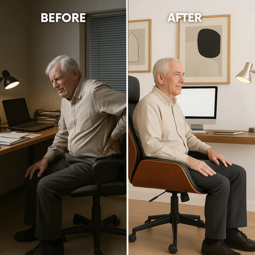 Ergonomic Executive High Back Chair – Plush Black Vinyl Comfort | Office Seating | Trufairs