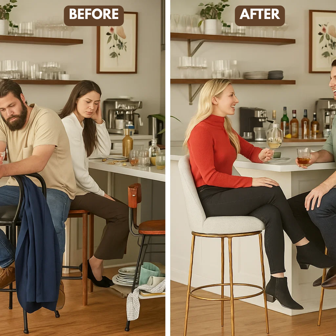 Luxury Swivel Bar Stool – Stylish Elevated Seating | Bar Furniture | Trufairs
