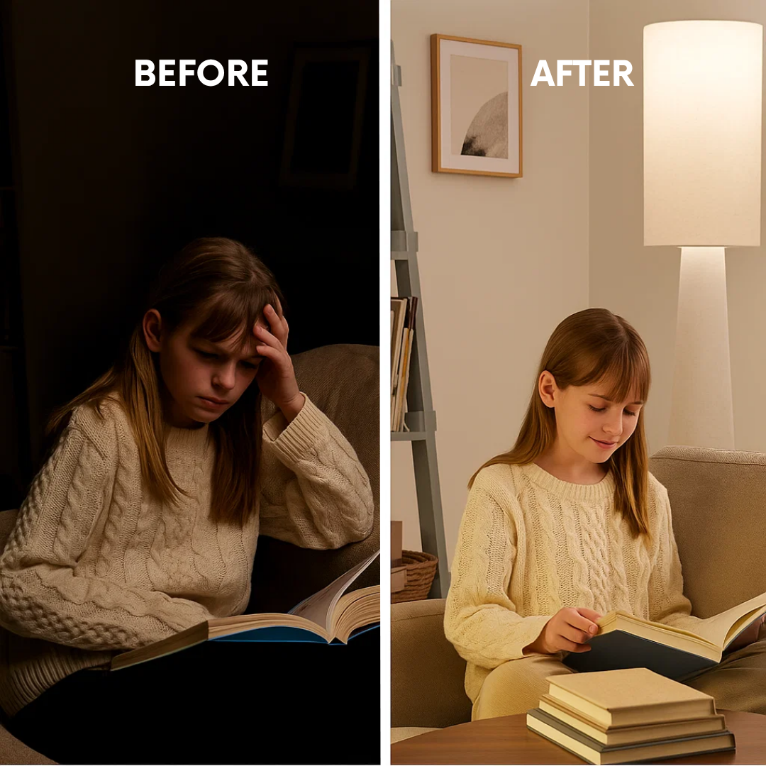 Ultra-Slim Ambient Floor Lamp – Modern Vertical Lighting for Living Spaces | Contemporary Floor Lamp | Trufairs