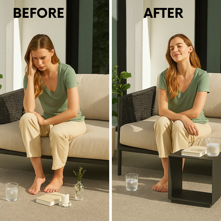 Contemporary Outdoor Accent Table – Sleek Durability & Modern Charm | Side Table | Trufairs