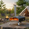 VEVOR 12" Outdoor Pizza Oven Portable Wood Pellet Pizza Oven Iron Spray Camping