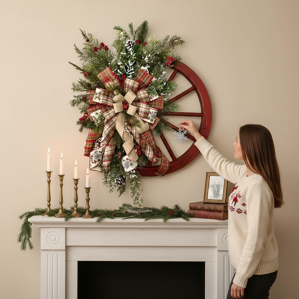 Giant Outdoor Inflatable Santa Claus – Yard Holiday Decoration with LED Lights | Trufairs