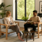 Modern Comfort Accent Armchair – Sleek Olefin Gray Seating | Living Room Chair | Trufairs
