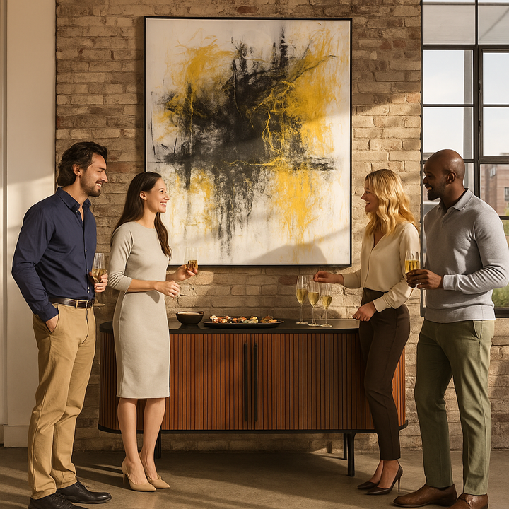 Koriana Black Walnut Sideboard – Stylish Storage & Display | Dining Room Furniture | Trufairs
