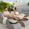 Modern Gray Outdoor LouModern Plush Outdoor Lounge Chair – Gray Comfort | Patio Relaxation Seat | Trufairsnge Chair – Weatherproof Comfort Modular Seating | Patio & Garden | Trufairs