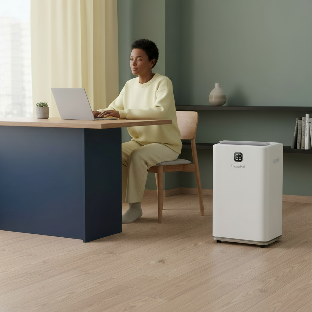 Dehumidifier with Pump for Basement Home Dehumidifiers with Drain Hose for Commercial and Industrial 150 Pint Max for 8000 Sq ft Storages, Warehouses, Auto Defrost,Child Lock,3 Modes,Timer (150 pint)