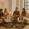 Modern Bronze Glass Coffee Table – Sculptural Style & Lasting Craftsmanship | Living Room Accent | Trufairs