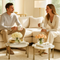 Minimalist White Coffee Table – Sleek Modern Centerpiece | Living Room Accent Table | Trufairs