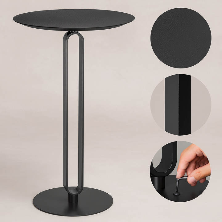 Derry Bar Table Black – Modern Minimalist Bar Height Table | Zuo Modern | Trufairs
