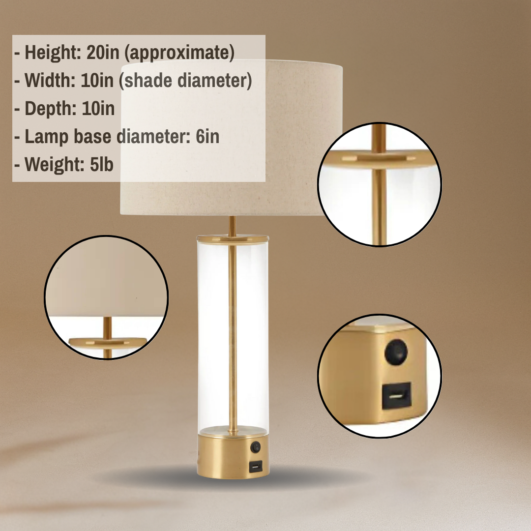 Elegant Ambient Lighting – Inviting Warmth for Dining & Entertaining | Designer Table Lamp | Trufairs
