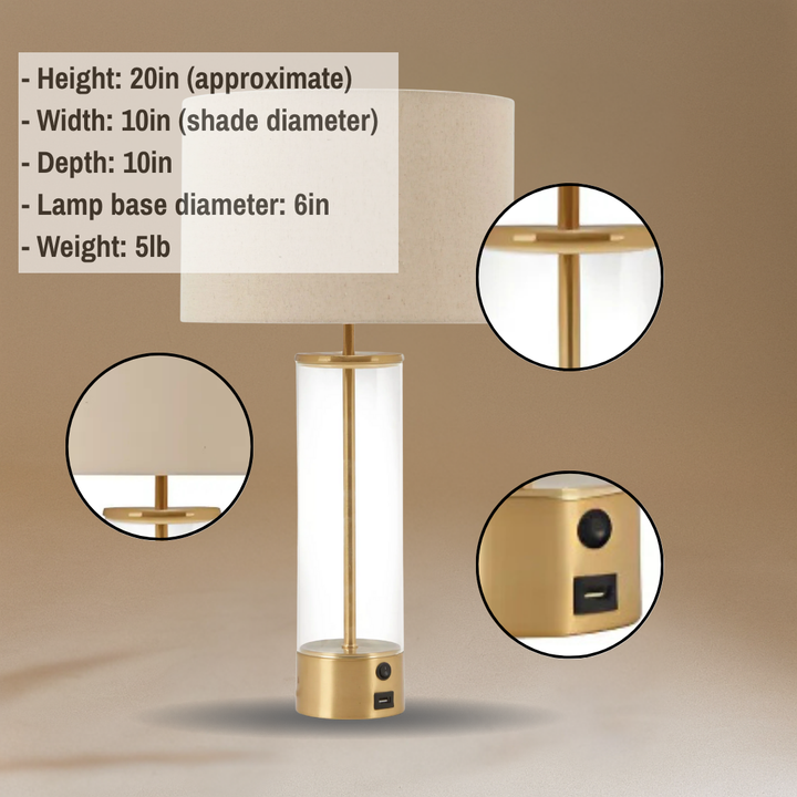 Elegant Ambient Lighting – Inviting Warmth for Dining & Entertaining | Designer Table Lamp | Trufairs