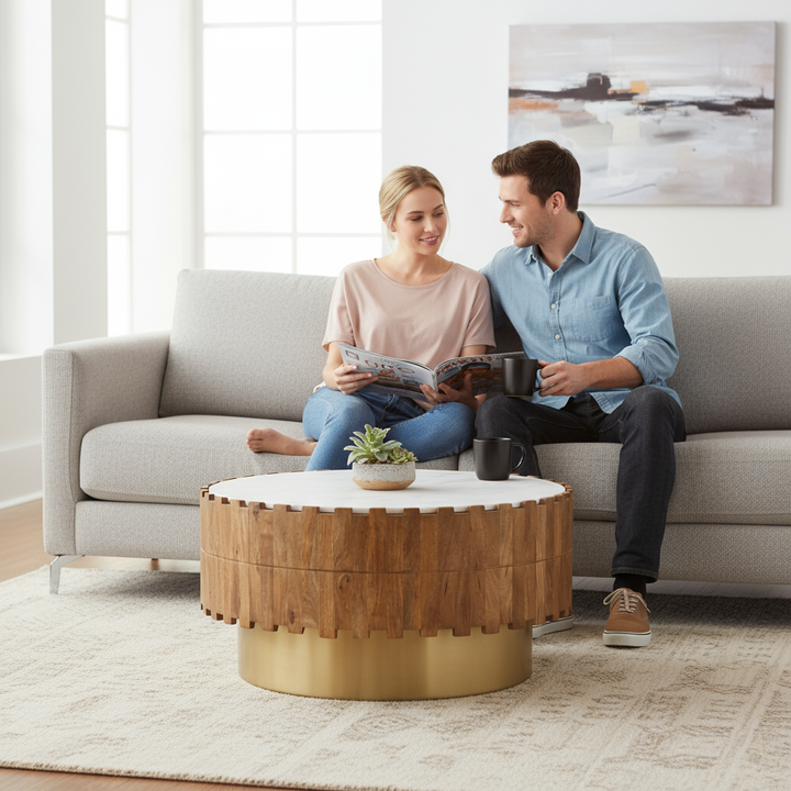 Bombay Coffee Table Natural