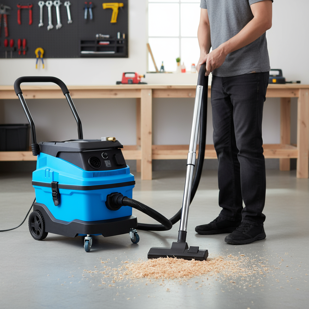 Wet Dry Blow Vacuum 3 in 1 Shop Vacuum Cleaner with More Than 18KPA Powerful Suction Great for Garage, Home, Workshop, Hard Floor and Pet Hair 8 Gallon Large Capacity 6 Peak Hp 1200W