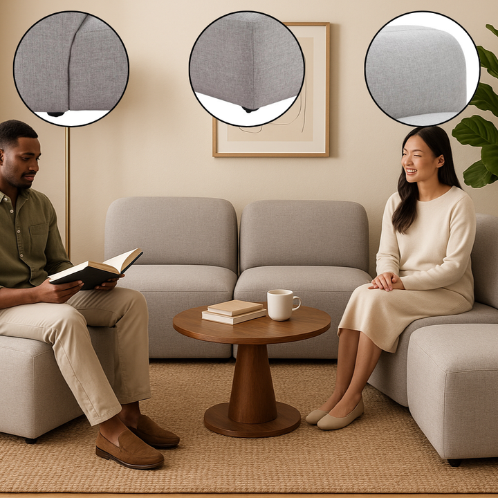 Biak Middle Chair Gray – Modern Comfortable Seating | Accent Chair | Trufairs
