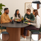 Lassig Dining Table – Stunning Black & Walnut Design | Dining Room Furniture | Trufairs