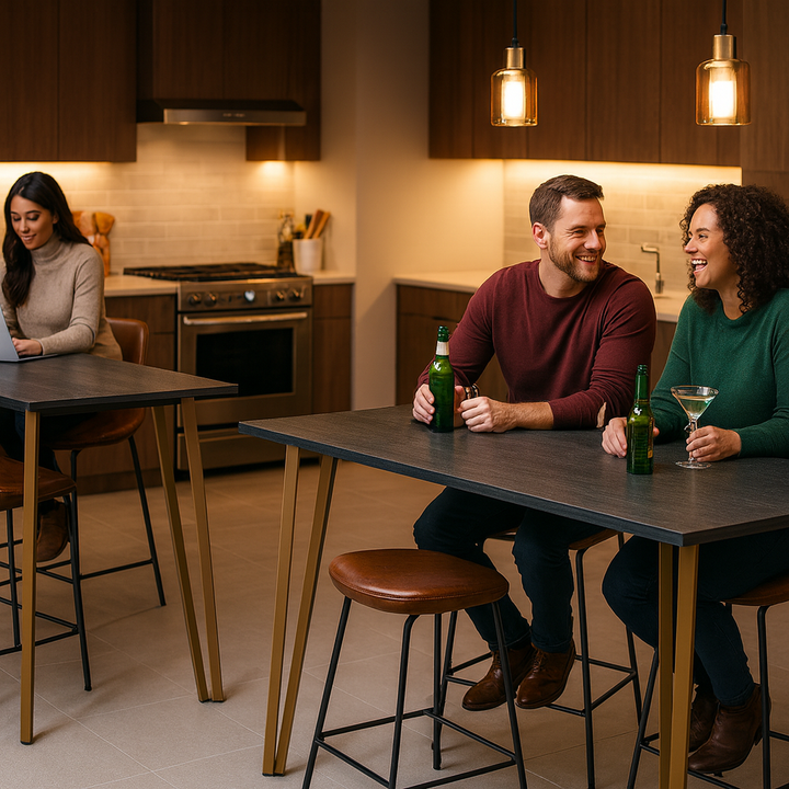 Contemporary Counter Table – Stylish & Versatile | Modern Furniture | Trufairs