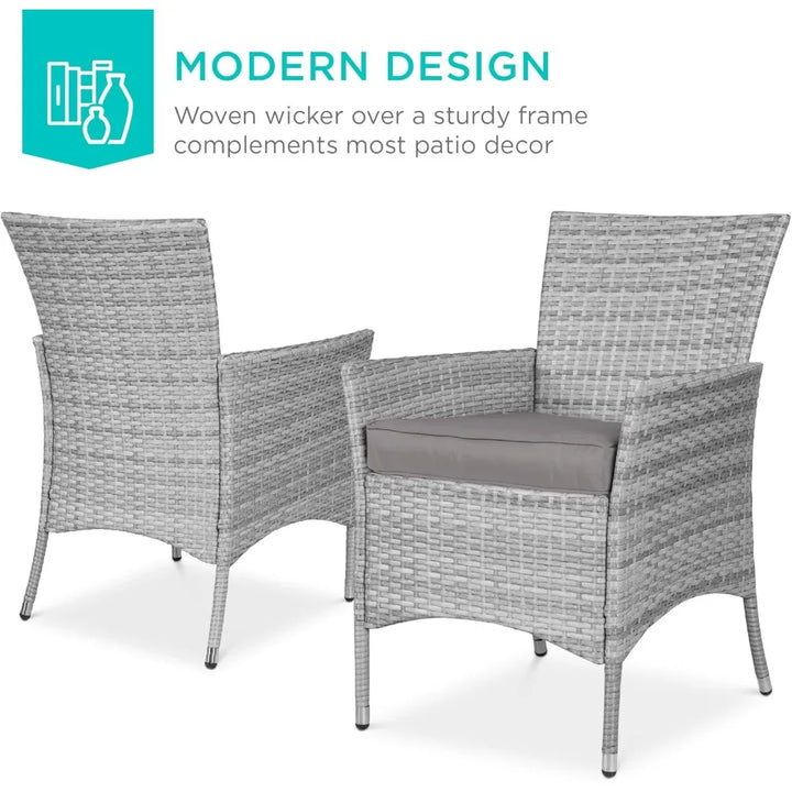 Indoor Outdoor Wicker Dining Set