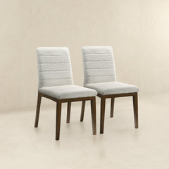 Ines Boucle Dining Chair