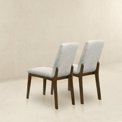 Ines Boucle Dining Chair