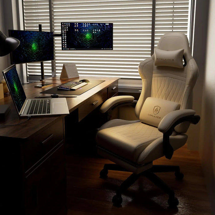 Ivory Ergonomic Gaming Chair 