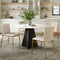 Izar Dining Table White – Modern Faux Marble Round Table | Dining Table | Trufairs