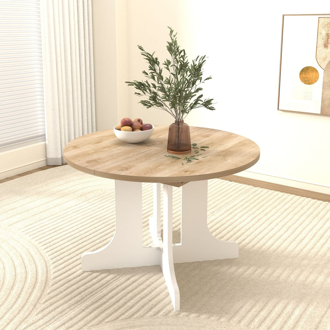 JUJABU Farmhouse Dining Table