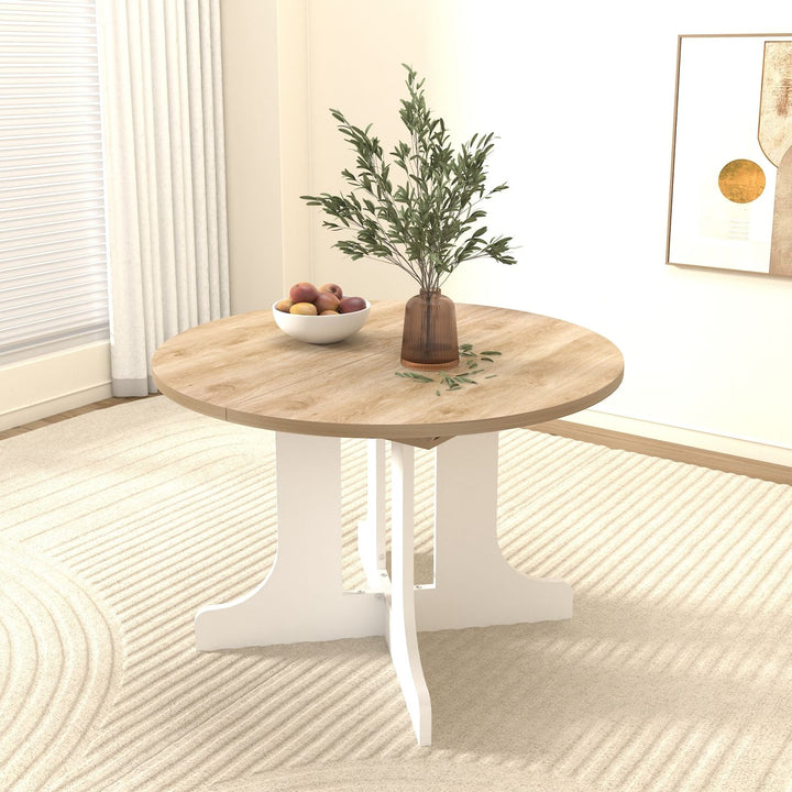 JUJABU Farmhouse Dining Table