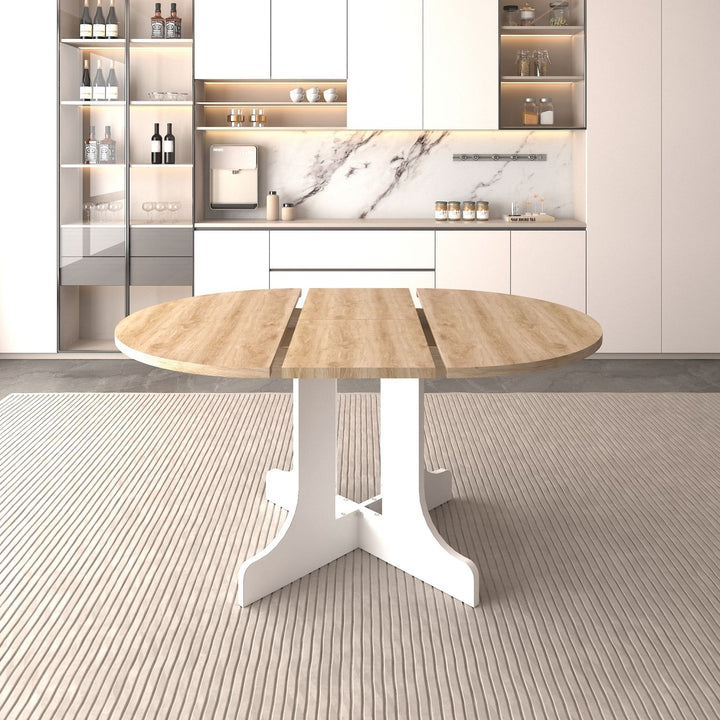 JUJABU Farmhouse Dining Table