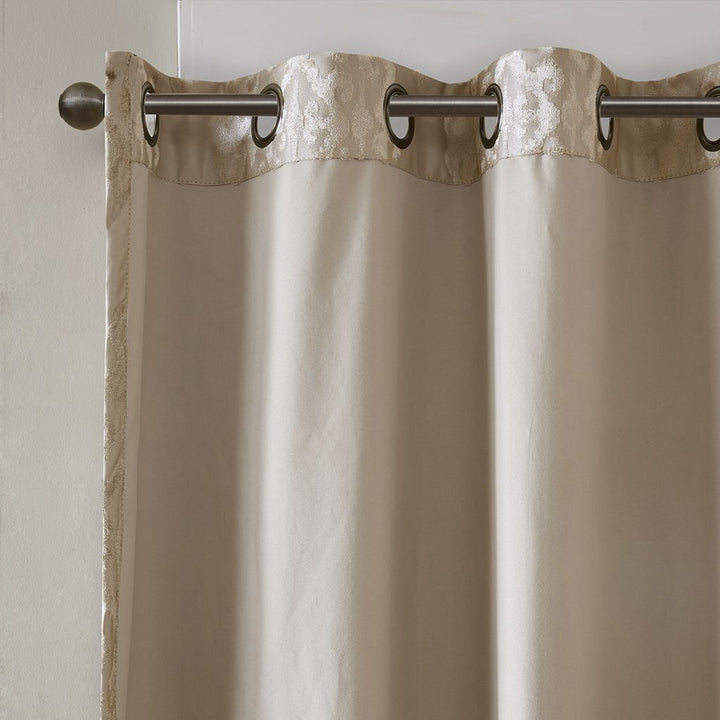 Jacquard Total Blackout Grommet Panel