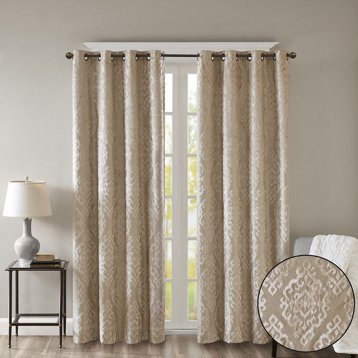 Jacquard Total Blackout Grommet Panel