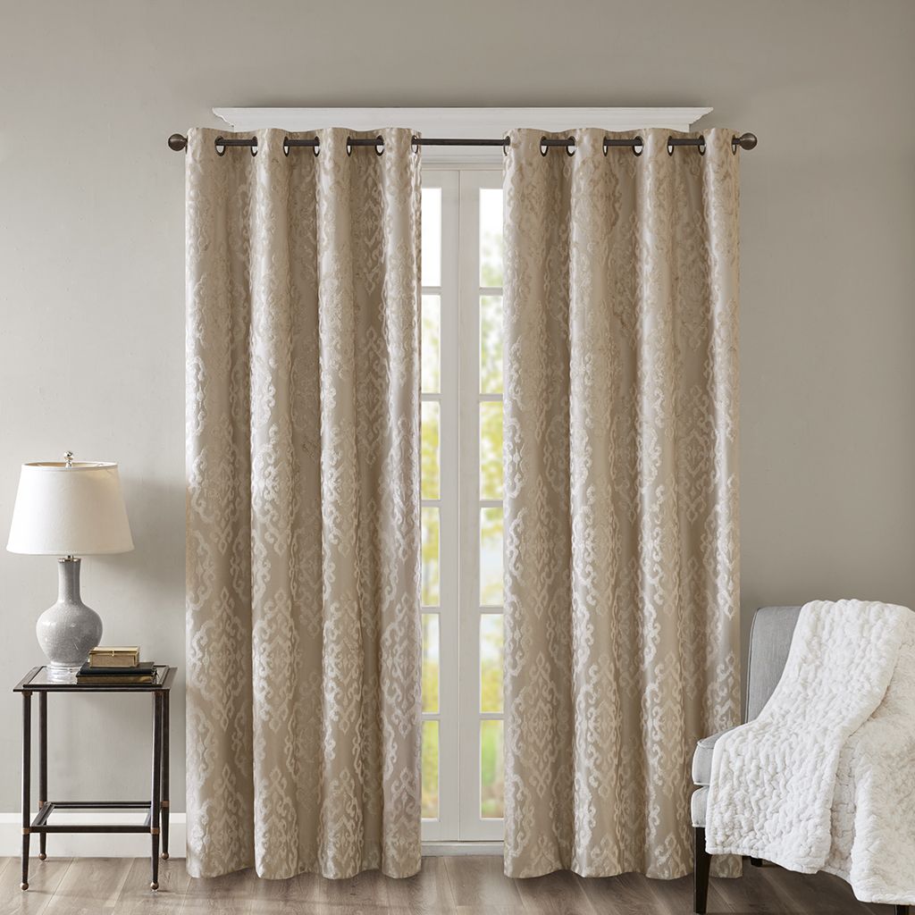Jacquard Total Blackout Grommet Panel