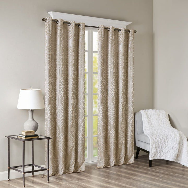 Jacquard Total Blackout Grommet Panel