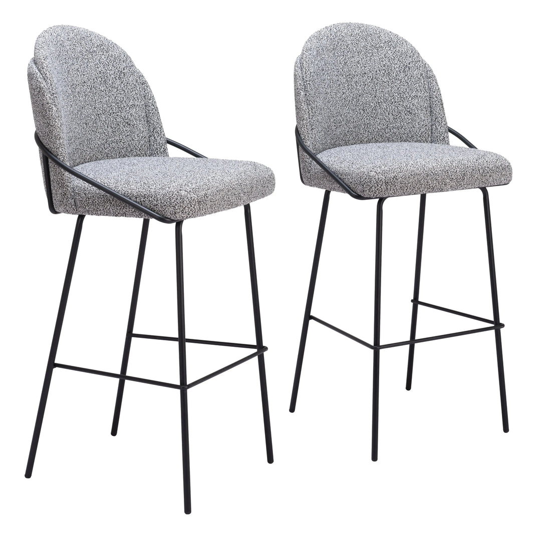 Jambi Barstool Black & White