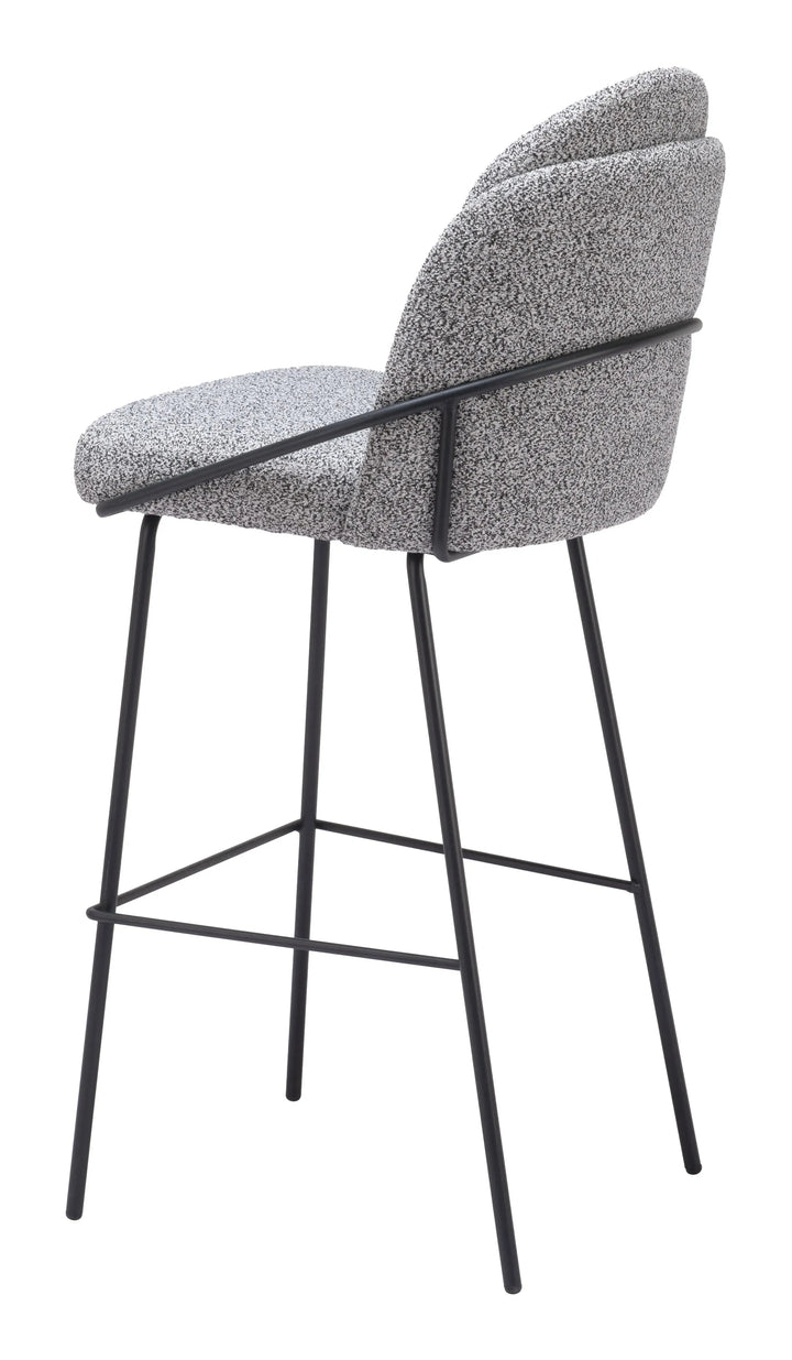 Jambi Barstool Black & White